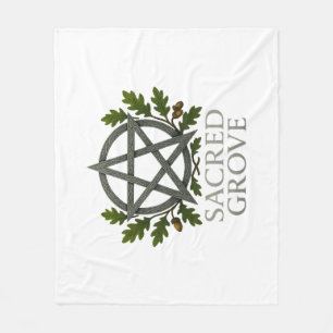 Sacred Grove Fleece Blanket