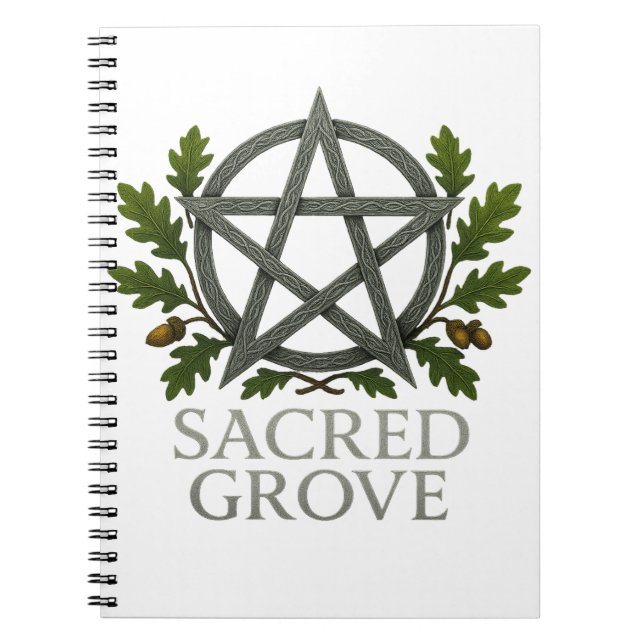 Sacred Grove Foto Notebook Notizblock (Vorderseite)