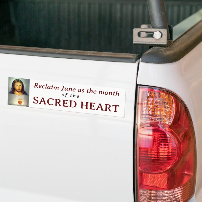 Sacred Heart Autoaufkleber (Auf Lkw)