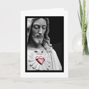 Sacred Heart Feiertagskarte