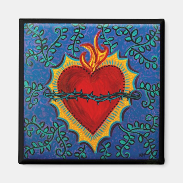 Sacred Heart Magnet (Vorne)