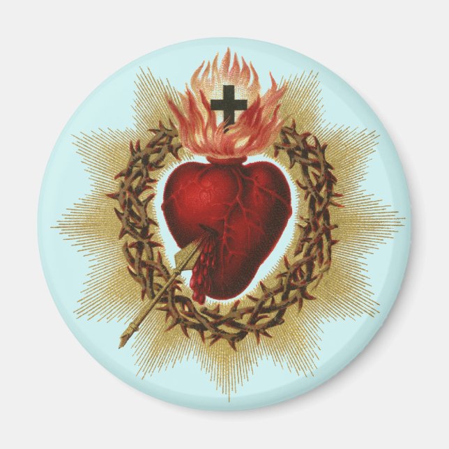 Sacred Heart Magnet (Vorne)