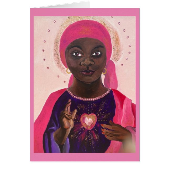 Sacred Heart Notecard (Vorne)