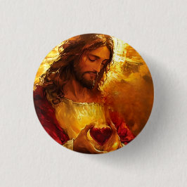 Sacred Heart of Jesus  Button