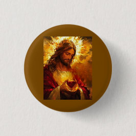 Sacred Heart of Jesus  Button