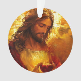 Sacred Heart of Jesus  Ornament