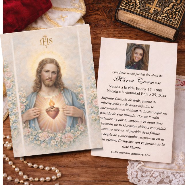 Sacred Heart of Jesus  Spanish Funeral Prayer (Von Creator hochgeladen)