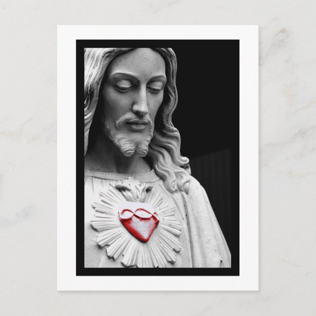 Sacred Heart Postkarte (Vorderseite)
