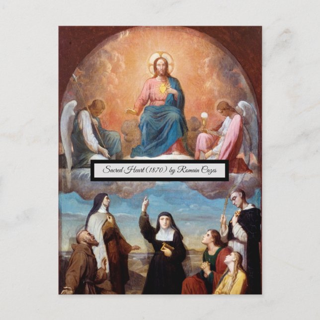 Sacred Heart Postkarte (Vorderseite)