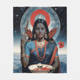 Sacred Kali Fleecedecke