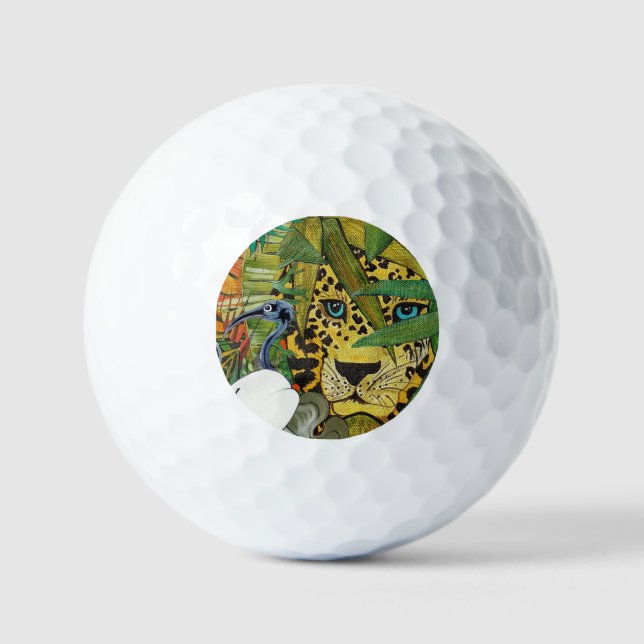 Sacred Leopard Golfball (Vorderseite)