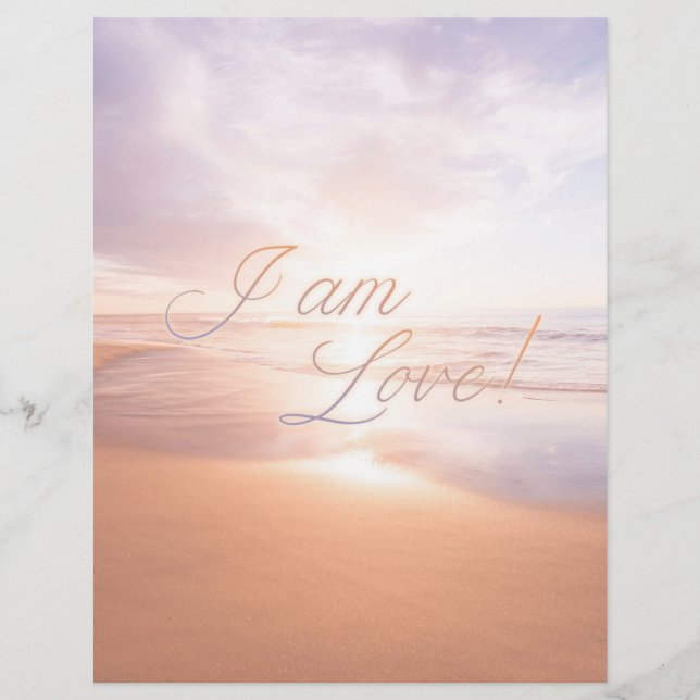 Sacred Love Poster I am Love! (Vorderseite)