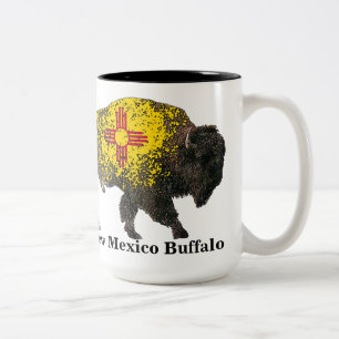 Sacred New Mexico Buffalo Zweifarbige Tasse