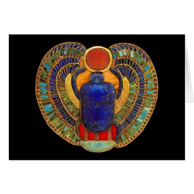 Sacred Scarab vom antiken Ägypten (Vorderseite (Horizontal))