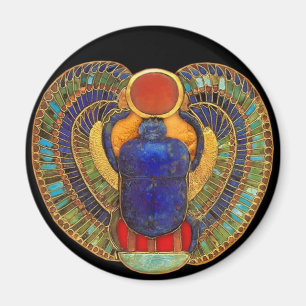 Sacred Scarab vom antiken Ägypten Magnet