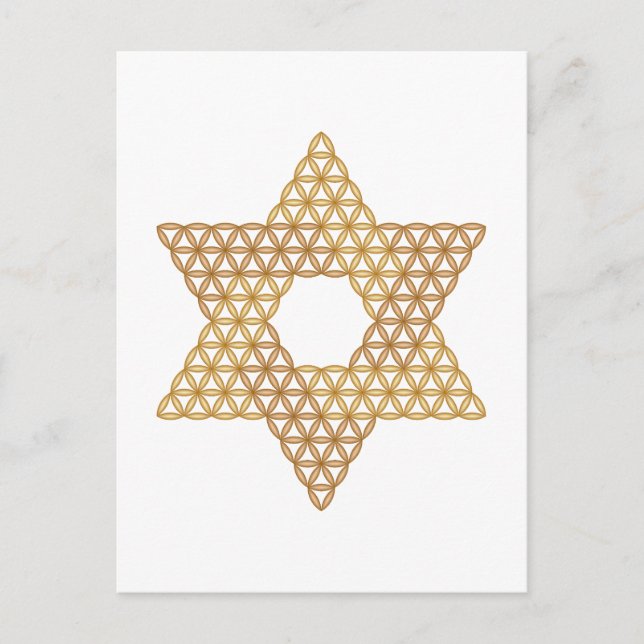 Sacred Star - Star of Life, 04/3D-Br. Postkarte (Vorderseite)