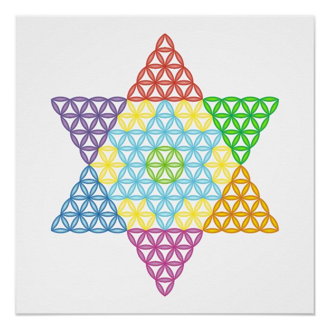 Sacred Star - Star of Life, 04/3D-CF. Poster (Vorderseite)