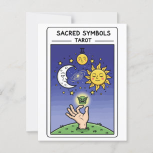 Sacred Symbols Tarot Postkarte