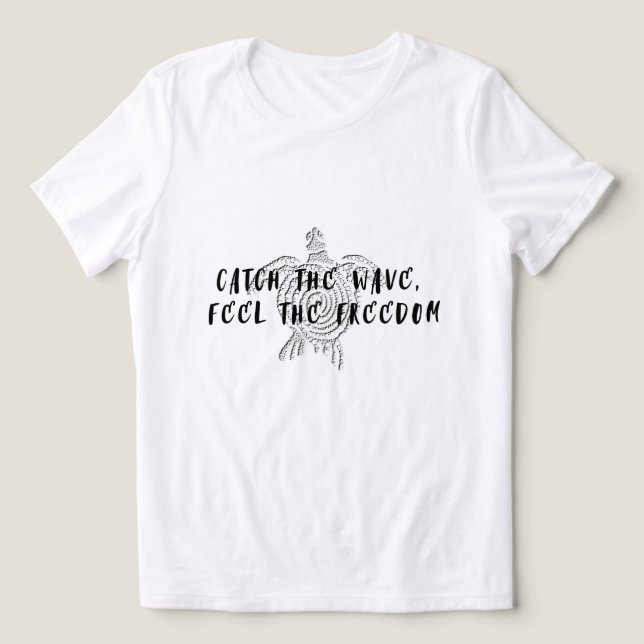 Sacred Turtle Tri-Blend Shirt (Design Vorderseite)