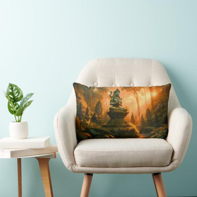 Sacred Whispers von Bali Lendenkissen (Stuhl )