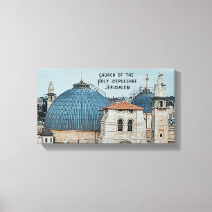 Sacro Jerusalem Wall Art - Kirche Heiliger Grab Leinwanddruck