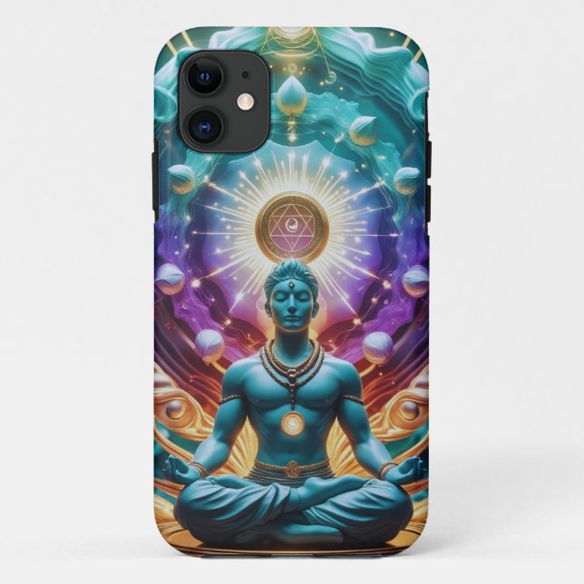 Sacro Mandala Spirituelle Kunst Case-Mate iPhone Hülle (Rückseite)