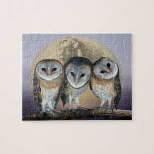 Sacro Owl North Amerikanische Ureinwohner Puzzle