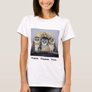 Sacro Owl North Amerikanische Ureinwohner T-Shirt