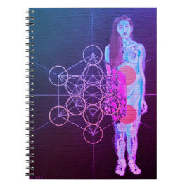 Sacro Self Spirale Notebook Original Art Notizblock