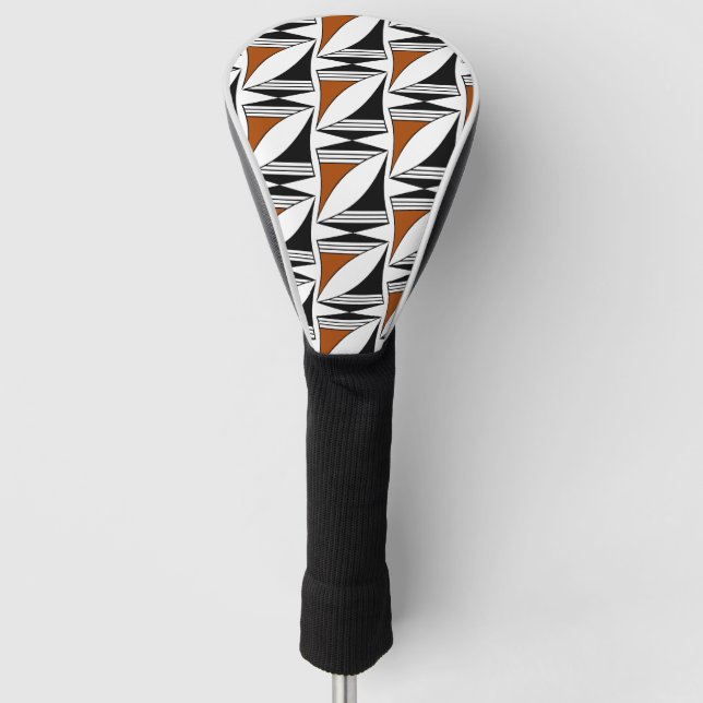Sacro Sun and Moon Golf Head Cover Headcover (Vorderseite)