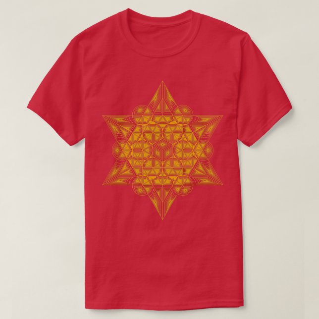 Sacro Supercube Gelb T-Shirt (Design vorne)