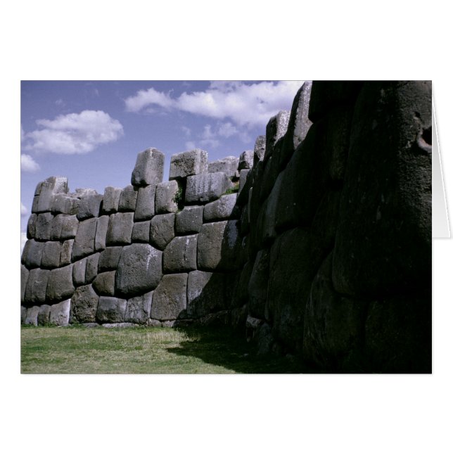 Sacsahuman Incan Festung (Vorderseite (Horizontal))