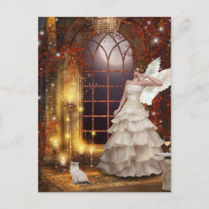 Sad Angel Postkarte