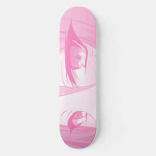 Sad Anime Eyes Skateboard Deck