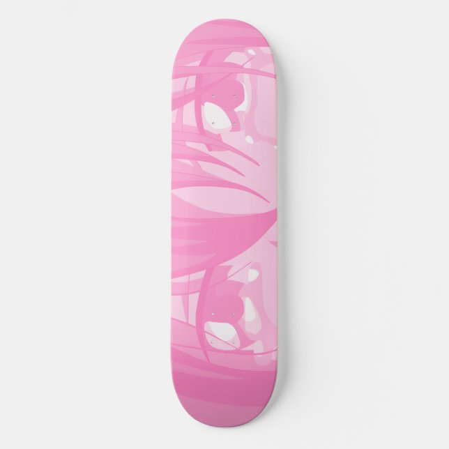 Sad Anime Eyes Skateboard Deck (Vorderseite)