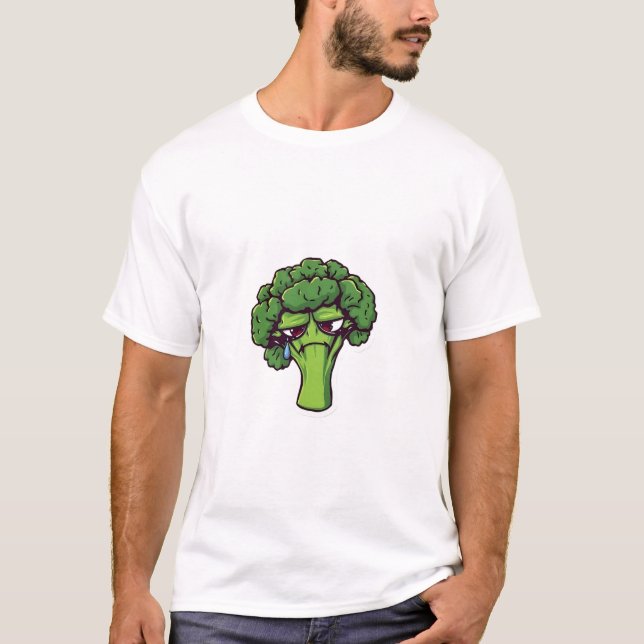 Sad Broccoli Tars T-Shirt (Vorderseite)