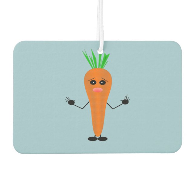 Sad Carrot Autolufterfrischer (Vorderseite)