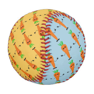 Sad Carrot von Kenneth Yoncich Baseball