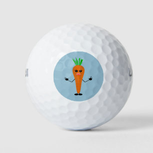 Sad Carrot von Kenneth Yoncich Golfball