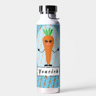 Sad Carrot von Kenneth Yoncich Trinkflasche