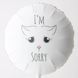 Sad Cat Face: Ich bedauere Ballon