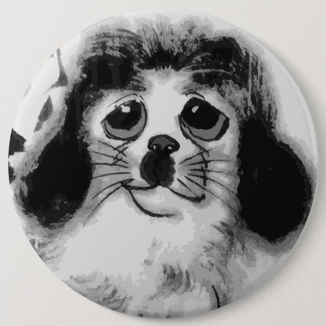 SAD DOG BUTTON (Vorderseite)
