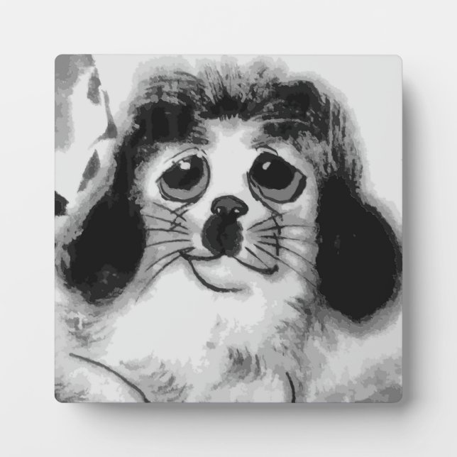 SAD DOG FOTOPLATTE (Vorderseite)