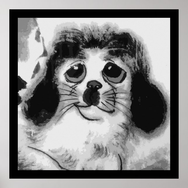 SAD DOG POSTER (Vorne)