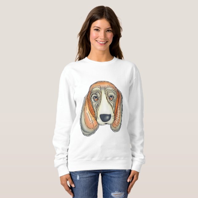 Sad Dog Sweatshirt (Vorne ganz)