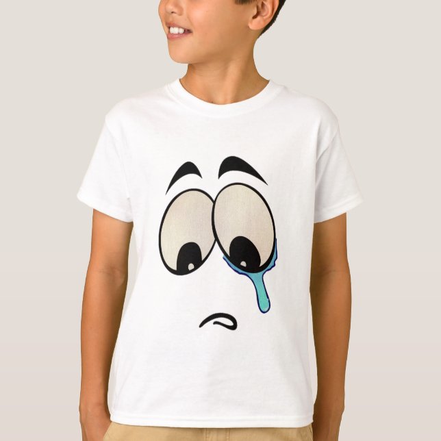 Sad Emoji T-Shirt (Vorderseite)