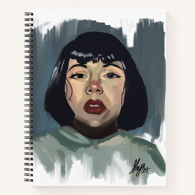 Sad eyes notizbuch (Vorderseite)