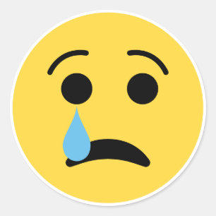 Sad Face Stickers