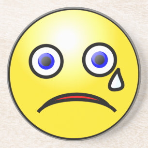 Sad Face Untersetzer