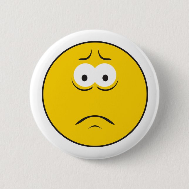 Sad Frownace Button (Vorderseite)